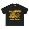All-American Road Show Print T-shirt CHRIS STAPLETON Rock Band Design Tshirts Short Sleeve Cotton Male T Shirt Unisex Streetwear