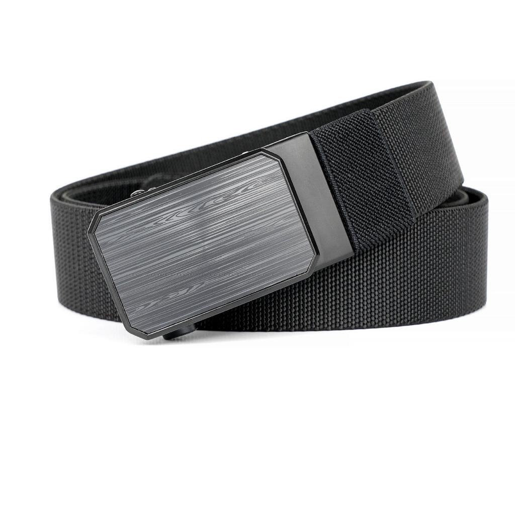 Tactical Quick Release Elastic Nylon Waist Belt for Men