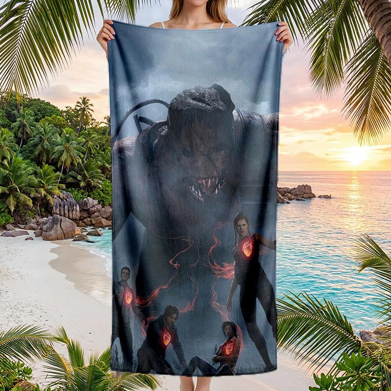 Large Beach Towel Quick Dry Absorbent Towel For Beach IndoorDead by Daylight