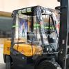 Forklift Rain Cover Car Clothing Thickened Rain Curtain Windshield Awning Suitable Shade Fit For Heli Hangcha Longgong Liugong
