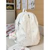 Spring New Schoolbag Women's Korean Ins Sweet Stars Girl Travel Small Backpack High Value Mori Backpack