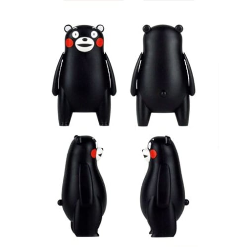 Asuka Model (ASUKAMODEL) Choto Plamo Series Kumamon ver. (2 pieces) 48mm Tall Plastic Model Assembly Kit YWCP-001