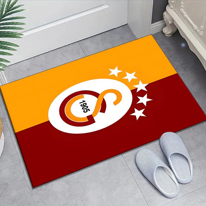 1pc Football Team Design Area Rug - Non-Slip, Soft & Cozy Floor Mat for Living Room, Bedroom, Office - Indoor/Outdoor Decorative Carpet