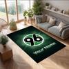 Hannover 96 Printed Crystal Velvet Rug Non‑Slip Crystal Velvet Carpet For Sofa Bedroom Indoor Home Decoration