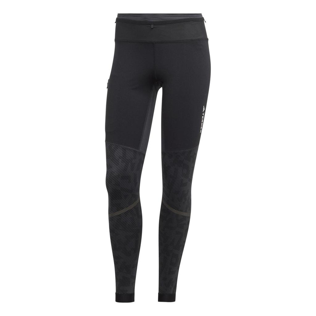 adidas Womens/Ladies Agravic Trail Logo Running Tights