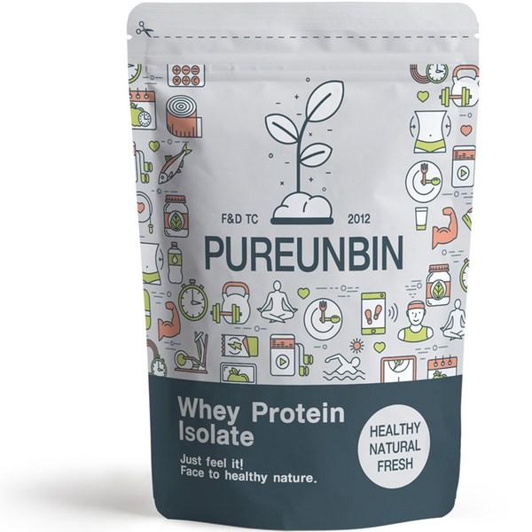 

Ізолят сироваткового протеїну Purunbean WPI порошок, 500 г, 1 шт. Корейська основна здорова їжа