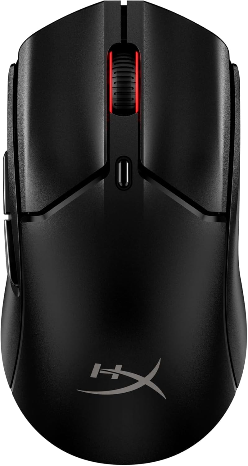 

HyperX Pulsefire Haste 2 Mini Wireless Gaming Mouse for Compact and Lightweight Dual Wireless Long Battery 7D388AA PC, (59g), (Bluetooth/2.4GHz), чорний