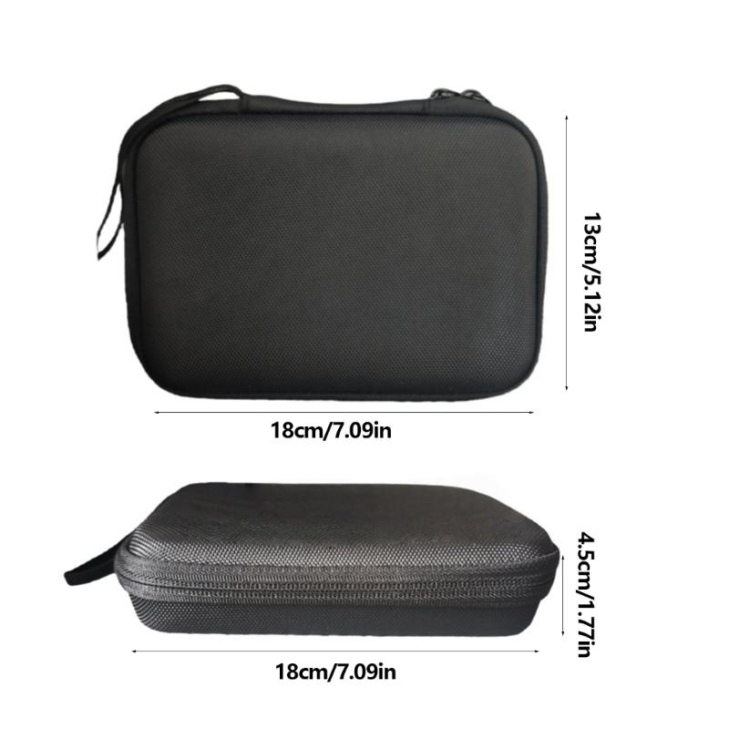 Small Travel Storage Bag with Shockproof Design & Spacious Compartments Suitable for Consoles RG477V Gaming Device