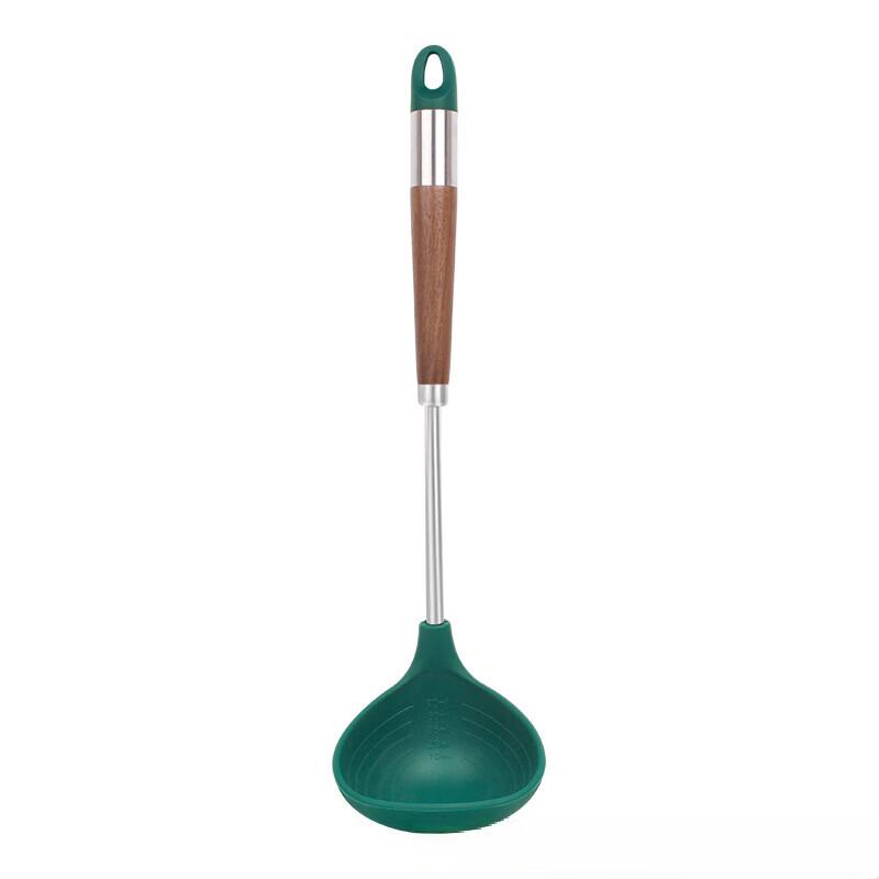 Walnut Handle Silicone Utensils