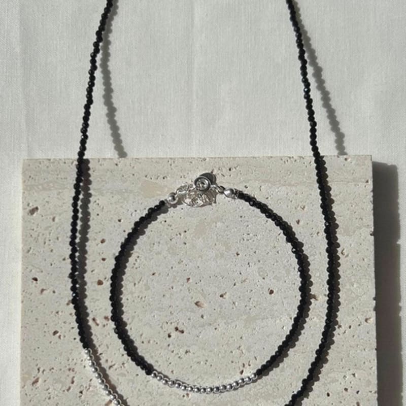 KIETIMOOR Black Silver Bracelet (Silver925)