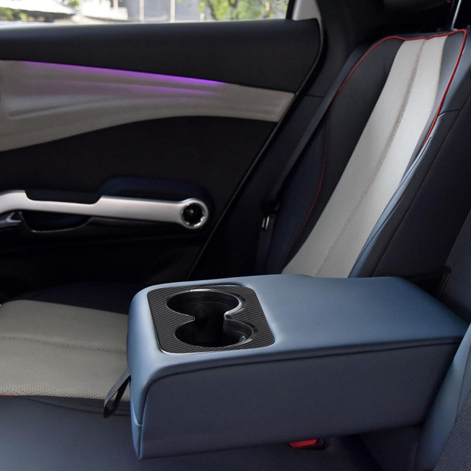

Cup Holder Frame Durable Repair Car Styling Sticker Interior Trim Cover Rear Professional