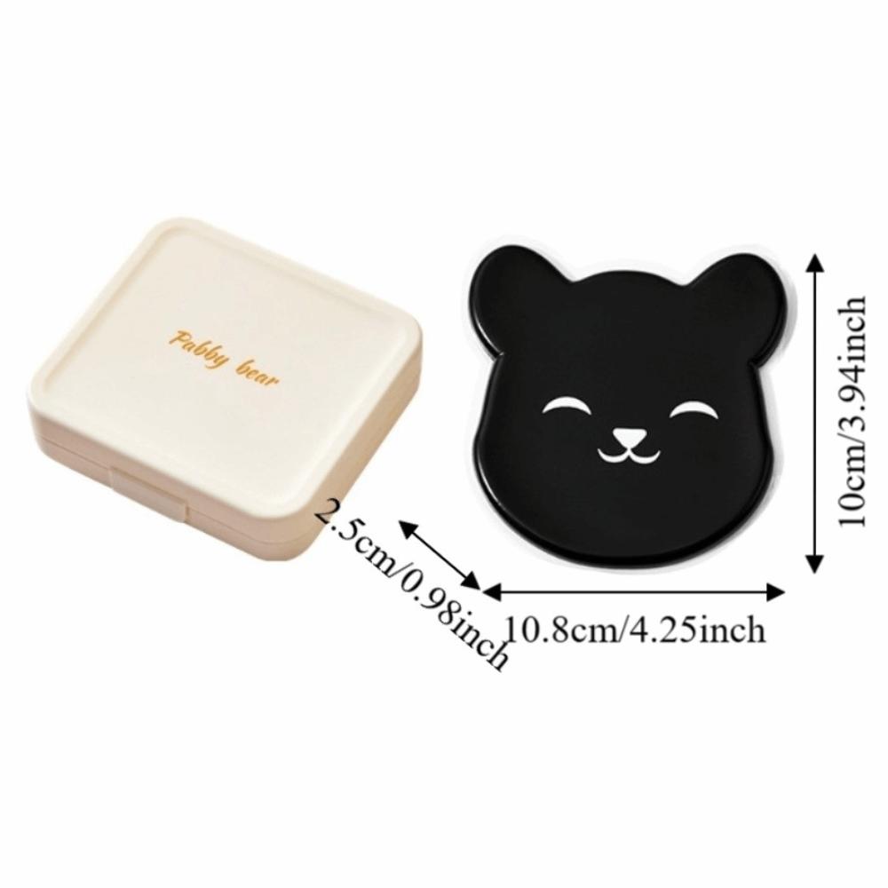 Non-Absorbing Body Lotion Application Tool Reusable Bear Shape Puff  Liquid Foundation