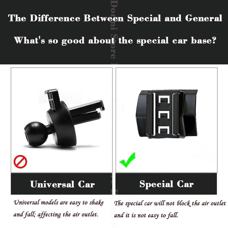 Car Phone Holder for Volkswagen VW Golf 8 Mk8 GTE GTD GTI R-Line 2022~2024 GPS Special Mount Support Bracket Sticker Accessories