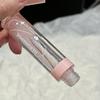 HERORANGE Crystal Clear Lip Oil, Moisturizing and Nourishing, Prevents Peeling, Reduces Lip Lines, Waterproof and Sweat-Proof, with a Clear Glass-Like