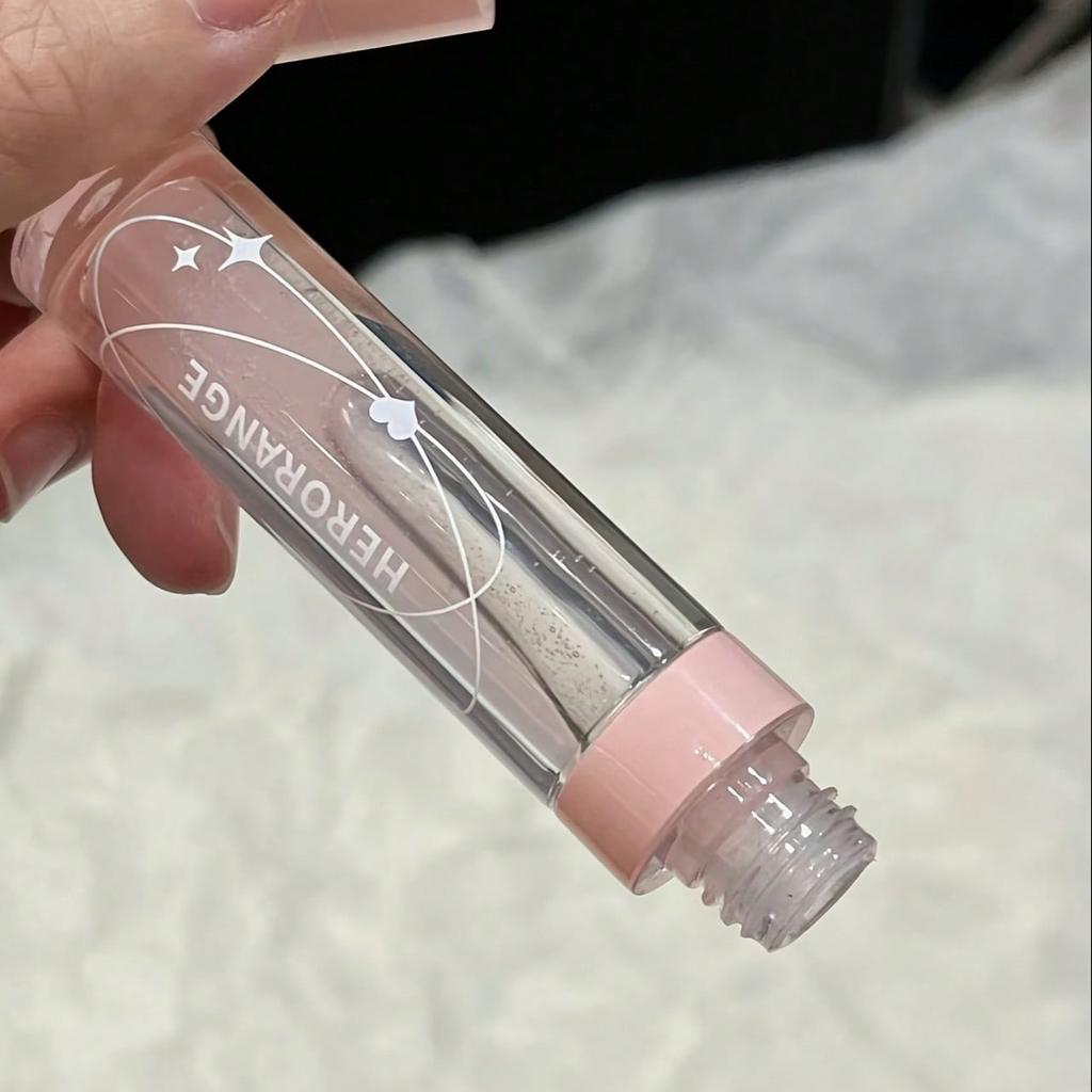 HERORANGE Crystal Clear Lip Oil, Moisturizing and Nourishing, Prevents Peeling, Reduces Lip Lines, Waterproof and Sweat-Proof, with a Clear Glass-Like