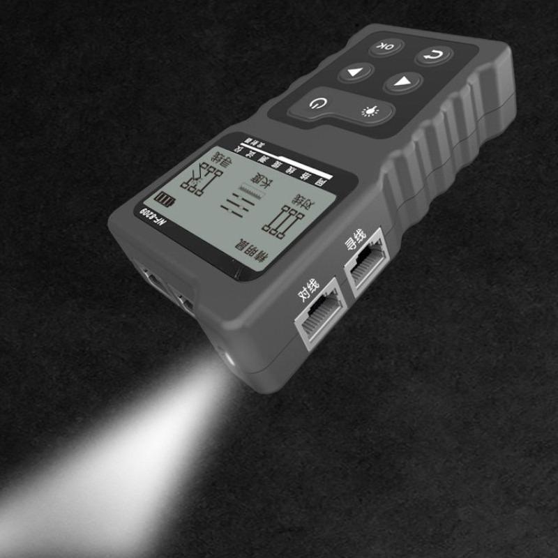 NF-8209 Portable Line Finder Set POE Network Cable Patrol Instrument Multifunctional Network Tester