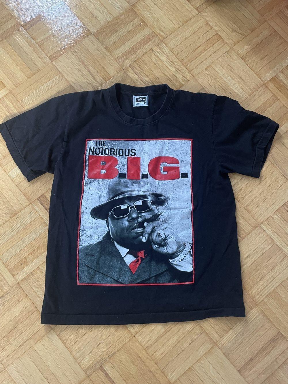 The Roxx The Notorious BIG T Shirt Retro Style black tee Unisex tee XXXXL
