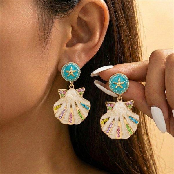 Bohemia Ocean Style Red Coral Branch Stud Earrings for Women Trendy Irregular Exaggerated Coral Earring Beach Party Jewelry Gift