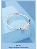 S999 Sterling Silver Dreamcatcher Bangle - Pure Silver Bracelet for Women, Perfect Qixi Festival Gift for Girlfriend or Bestie