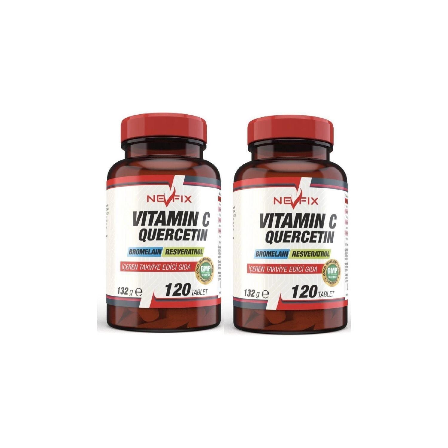 

Vitamin C Resveratrol Acerola 2 Boxes 240 Tablets 1000 Mg