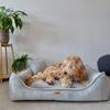 Legowisko Ortopedyczne Denzoo Milano Grey "M" 80X60 Kojec Sofa Posłanie
