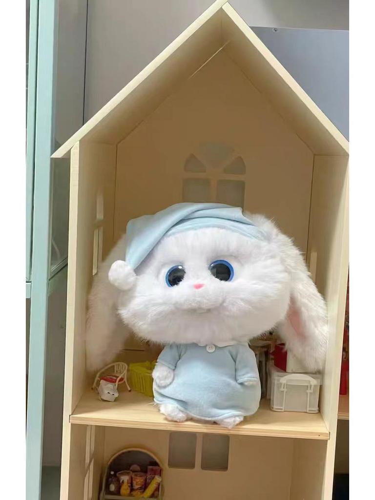 Tegneserie Langøret Kanin Sjef Plysjpute Dukke - Søt Gave til Jenter