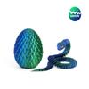 Creative 3D Printed Snake Egg All-in-one Molding Animal Simulation Model  Kid Gift