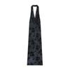European and American Style, New Women's Clothing, Foreign Style Classic Flocking Neck Collar Dress 1223473
