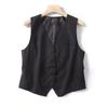 MD Women's Clothing New Work Clothing Young Office Lady Style Fancy Vest Pinstripe Suit Vest 06062601401