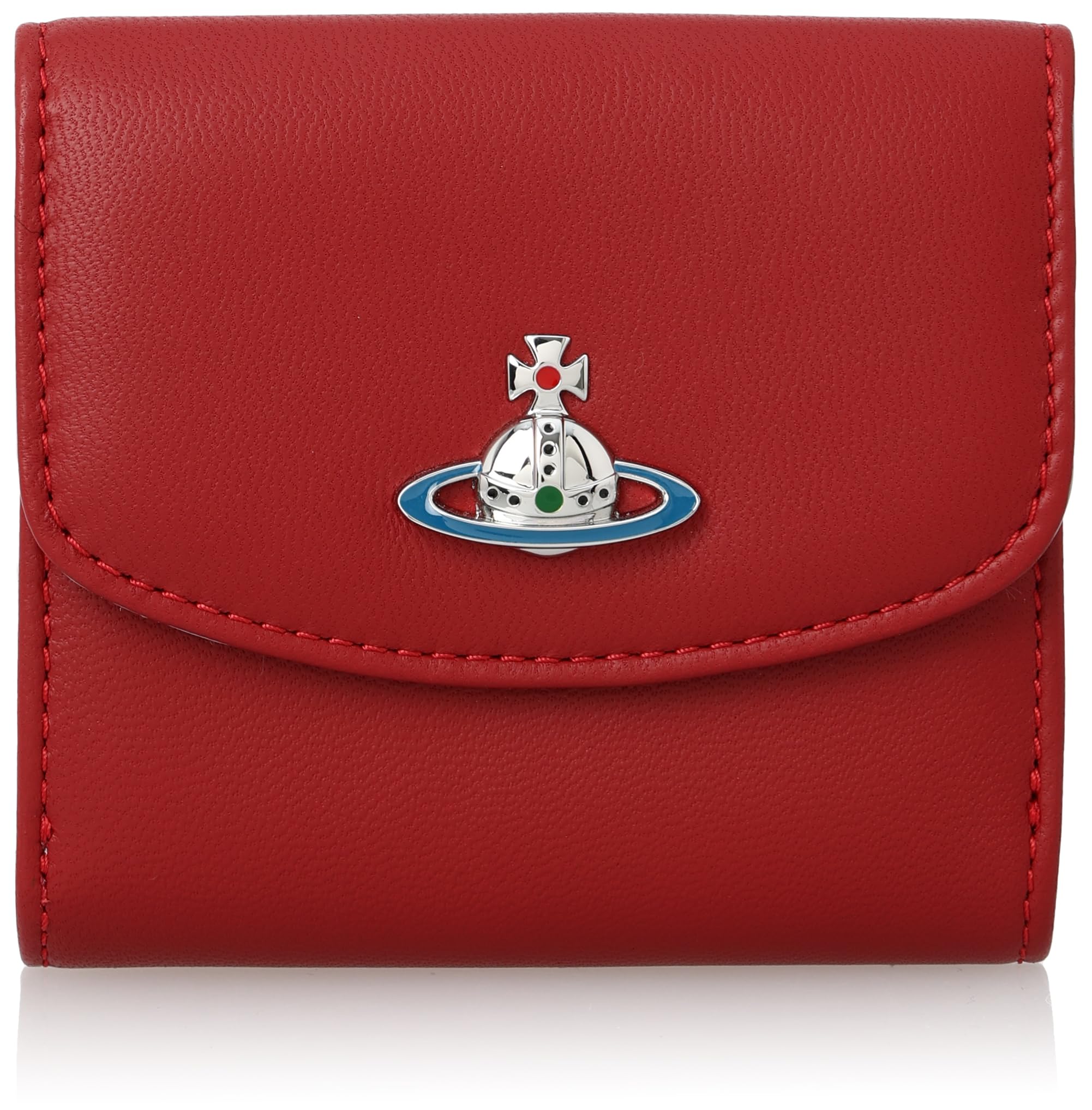 

Vivienne Westwood Bifold Wallet 51150003 L001L NAPPA SMALL WALLET Women s H404RED/SILVER [Used]