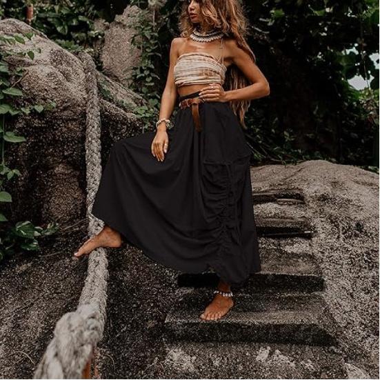 Women'S Summer Fresh Vacation Ecological Commuting Daily Leisure Skirt New Cotton Skirt