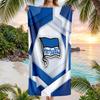 Hertha Bsc FC Print Quick Dry Beach Towel Microfiber Absorbent Portable Travel Swimming Towel