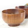 Children Salad Eating Soup Household Tools Japanese Style Wooden Bowl Natural Wood Rice Bowls