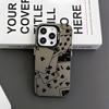 Black and white poker element collage pattern phone case For iPhone 11 12 13 14 15 16 17 XS XR X 12 13 Plus Pro Max SE series