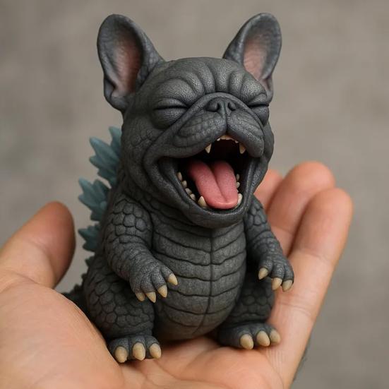 Yousheng Collectible Dog Figurine Handmade Resin Puppy Ornament Desktop Dog Statue for Home Office Desk Bookshelf Dog Lovers Gift