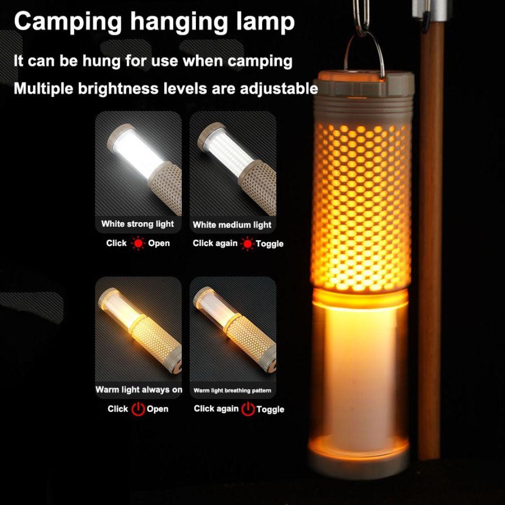 Convenient for Storage Outdoor Telescopic Camping Light Portable Tent Light  Camping