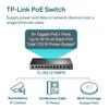 TP-Link TL-SG1210MPE 10-Port Gigabit Easy Smart Switch with 8-Port PoE+