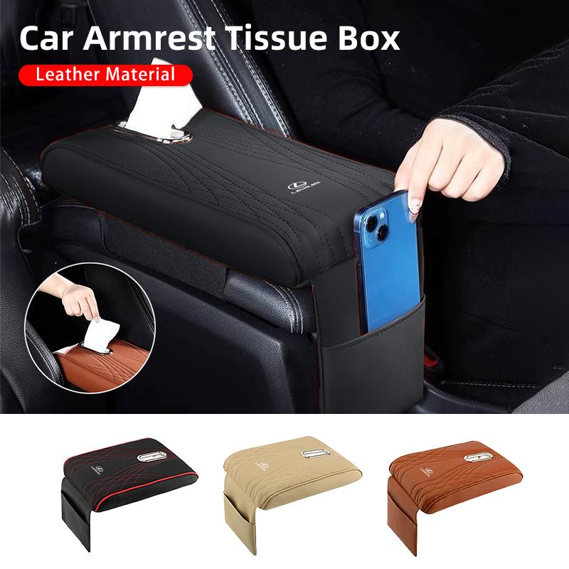 JEQS5 Car Seat Armrest Box Pad Console Storage Protector Cover Accessories For Lexus UX250h RX450h CT200h RX400h NX300h RX350 RX300 GX