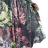 Paul Smith Floral No sleeve V neck one piece M Charcoal black, etc. Women Used