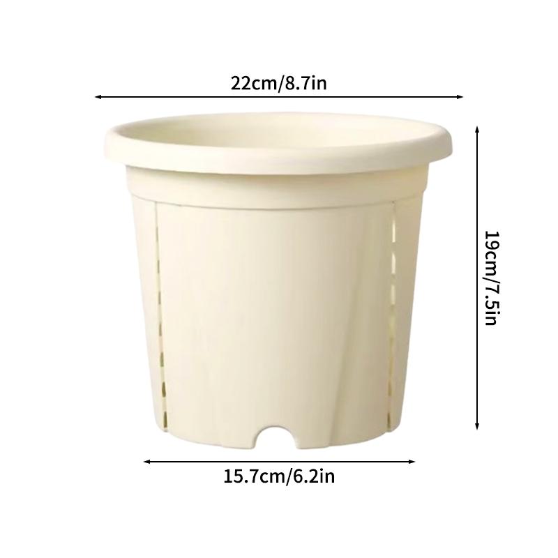 Water Storage Flowerpot Transparent Bonsai Basin Plant Pot Butterfly Orchid Breathable Hydroponic Pot Self Absorbing Lazy Basin