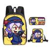 Classic Funny Friday Night Funkin 3D Print 3pcs/Set Pupil School Bags Laptop Daypack Backpack Inclined Shoulder Bag Pencil Case