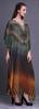 Phagun Tribal Feather Ladies Kaftan Holiday Loungewear Maxi Dress Beach