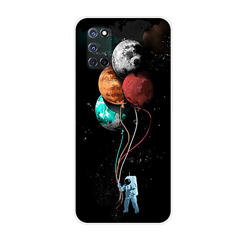 For Coque OPPO A52 Case A 52 Cute Painting Soft TPU Silicon Back Cover For OPPO A72 2020 A 72 Phone Cases For OPPO A52 A92 Capa