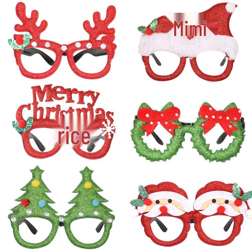 Kids' Santa Bowknot Glasses - Christmas Party Photo Props