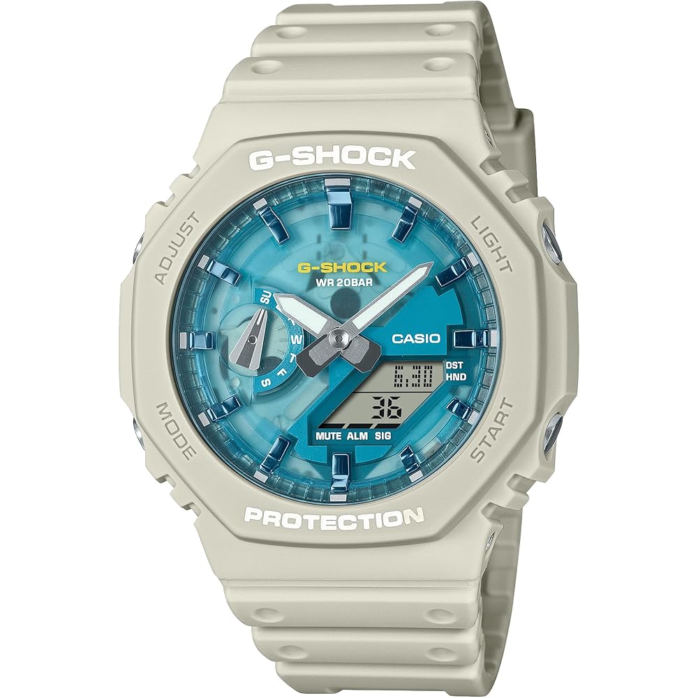 

Casio G-Shock GA-2100AS-5AJF Men s Beige Watch Eco-Friendly Material Day and Night Series