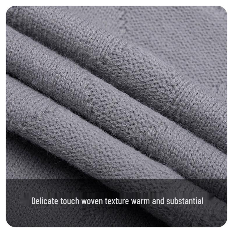 JEANSWEST Men's High-Neck Pullover Sweater