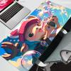 Mouse Pad Notbook Gamer Large Keyboard NonSlip Rubber Computer Carpet Desk Mat PC One Piece Gamer  MousePad Anime