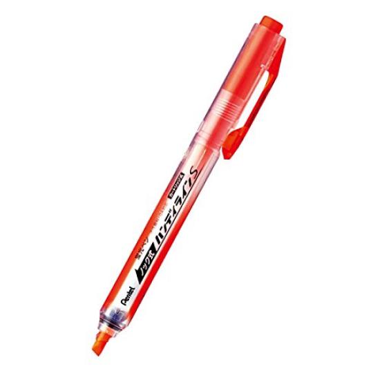 Pentel Highlighter Knock Type Handy Line 5 Color Set [2 Pieces]