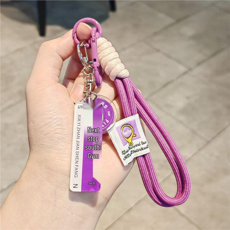 Creative Sports Keychain: Barbell & Water Bottle Charms - Fitness Accessories for Men & Women