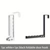 Door Hook, Foldable Hook, Convenient for Storage and Organization, Bedroom, Bathroom Door Hook, Ironwork, Sturdy and Firm